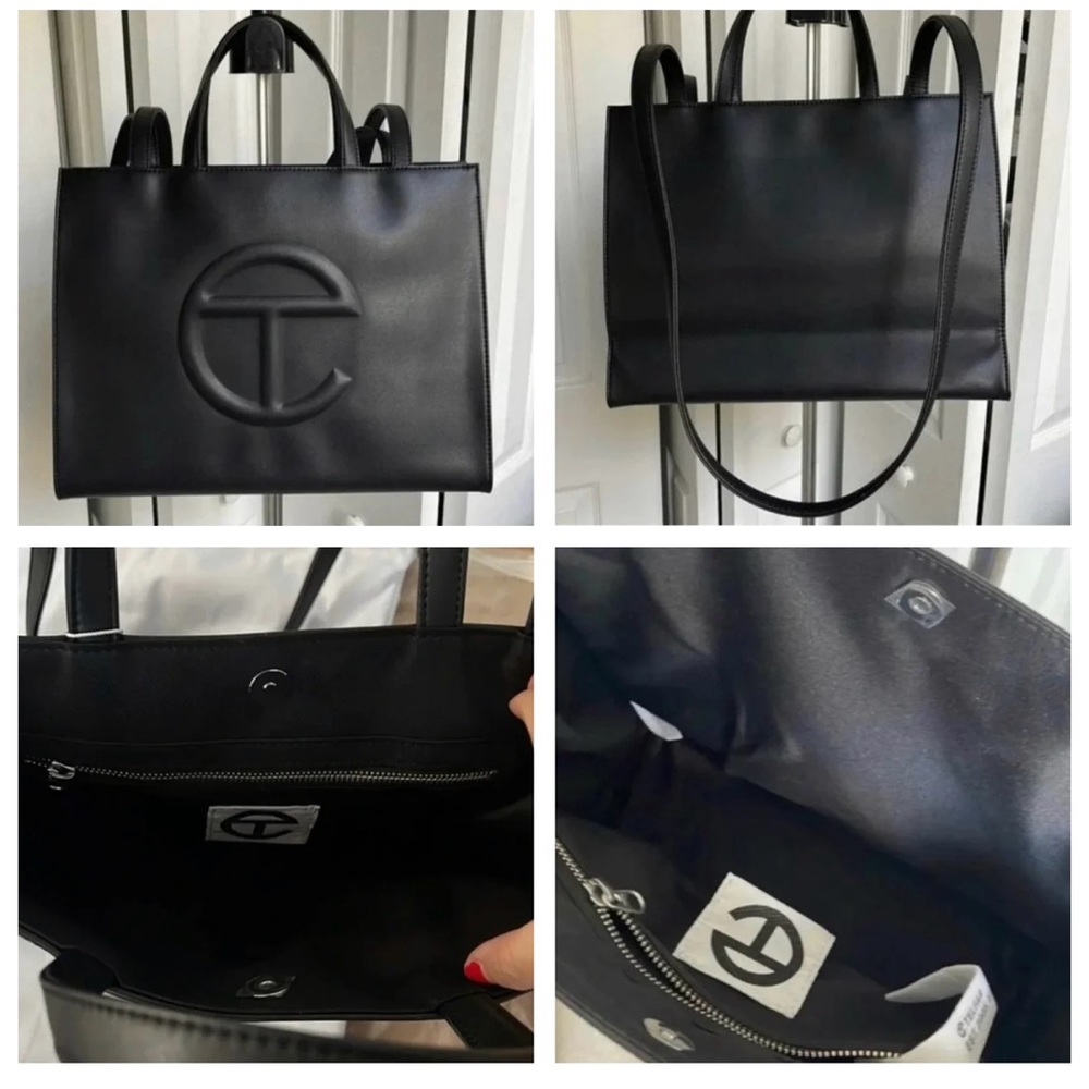 Gently used black medium Telfar bag.